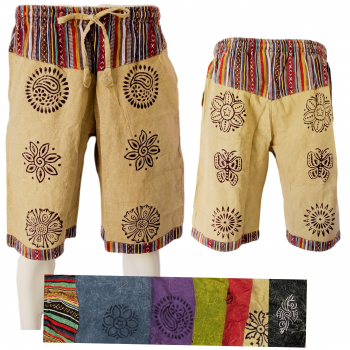 KIG-77 Cotton Washed Printed RK Shorts