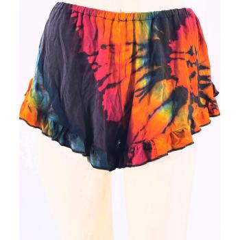KK-103 Rayon Lycra Tie Dyed Shorts