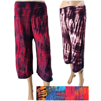 PP-4033 Rayon Tie Dyed Pants