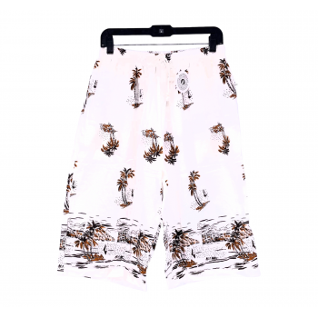TKW-B03 Cotton Palm Tree printed Shorts