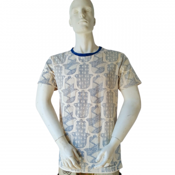 MV-08 Cotton Hamsa Printed T-shirts