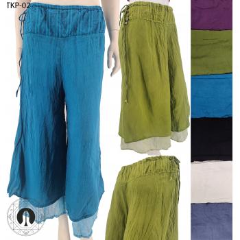 TKP-02 Cotton 2 layer drawstring pant