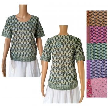 5339 Cotton Printed Top