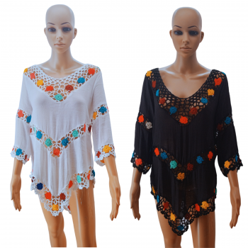 A3208 Top with Crochet