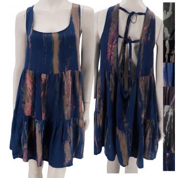 BU-333 Rayon Batik Summer Free size Top 