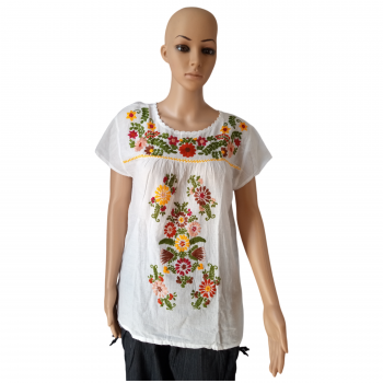 FT-04 Light Cotton Hand Embroidered Top