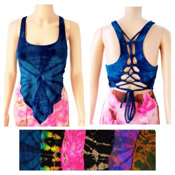 PP-TT-3 Rayon Lycra Tiedye Top