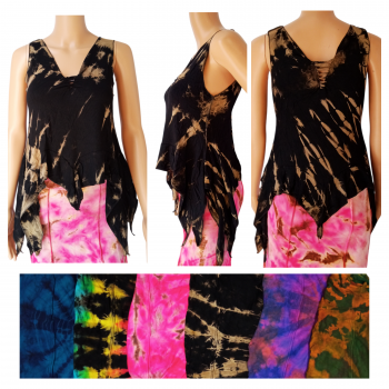 PP-TT-4 Rayon Lycra Tie dye Top