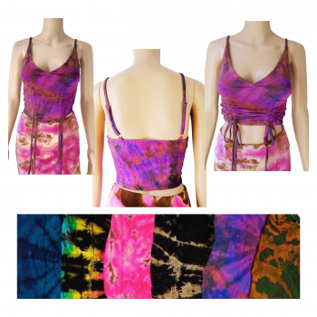 PP-TT-5 Rayon Lycra Tie dye Top