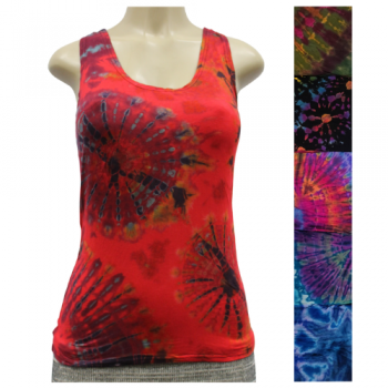SP-025-D3 Rayon Knit Tiedye Top