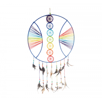 SHE-DC-97 Dreamcatchers 12" with 7 Chakra