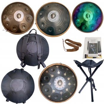 Drum-23 Metal Handpan musical healing drum each