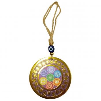 EEH-13 Seven Chakra Symbol Evile eye hangings