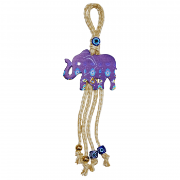 EEH-16 Evil Eye Hanging with Elephant