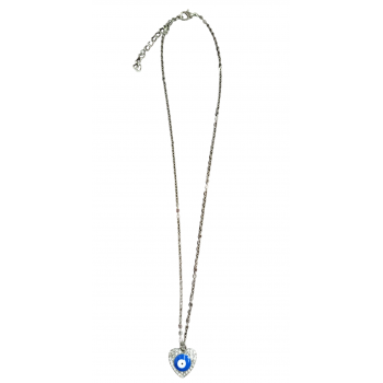 EEP-2 Alloy Evileye Heart Pendents
