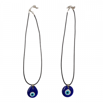 EEP-6 Glass Evil eye Necklaces (dozen)