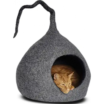 Catbed-1 Wool felted Cat Bed