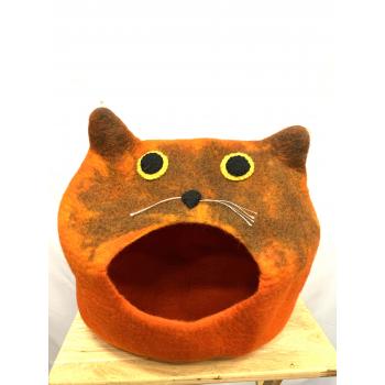 Catbed-2 Wool Felted Cat Bed