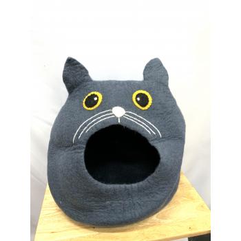 Catbed-2A Wool Felted Cat Bed