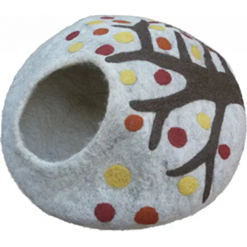 Catbed-5 Wool Felted Cat Bed