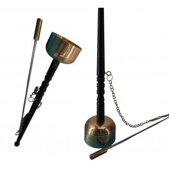 HHB-18 Bronze Handheld Bell with Mallet