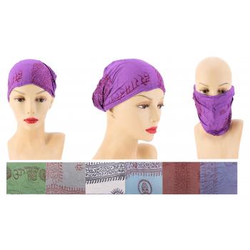 KIH-15 Cotton om print headbands