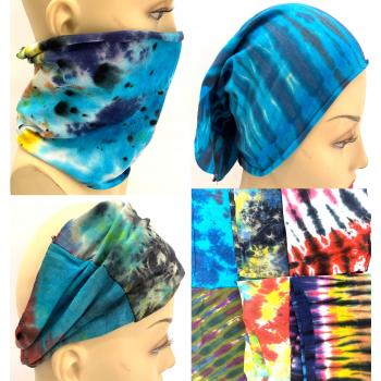 KIH-33 Cotton Knit Tiedye Magic Beanie