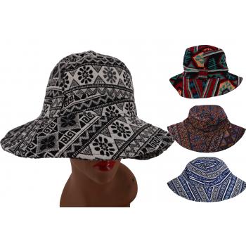 KIH-78 Cotton Jacquard Bucket Hats