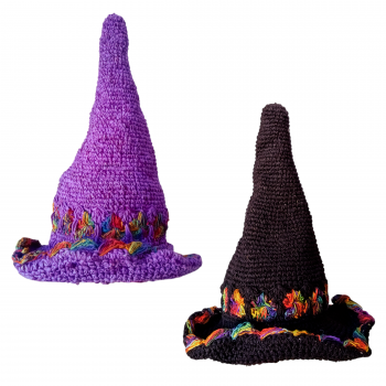 KIH-82PB Hemp Cotton Witch Hats