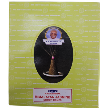 KINC-10 Himalayan Jasmin Cone Incense Pack of 12x12 Cone