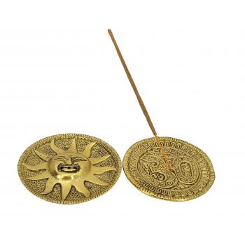 KINS-53 Metal Round Incense Burner