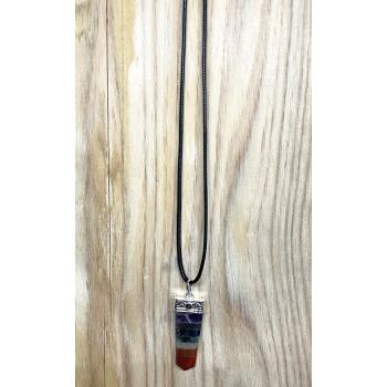 7CSP Seven chakra stone Pendent