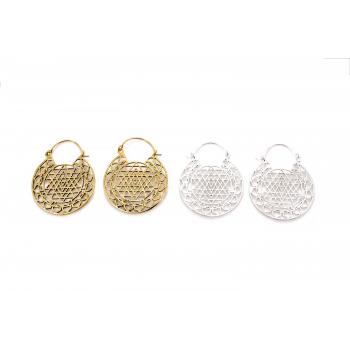 E-381 Brass Earring