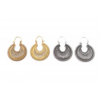 E-1016 Brass Ear Rings