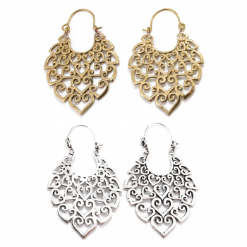 E-969 Brass Ear Rings