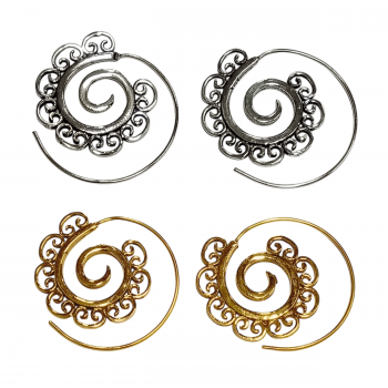 NE-14 Brass Ear Rings