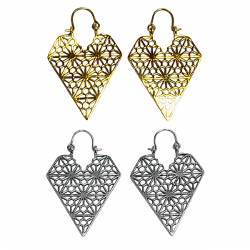 NE-16 Brass Ear Rings