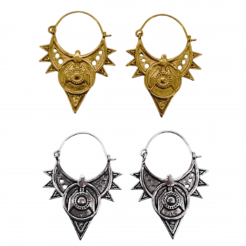 NE-19 Brass Ear Rings