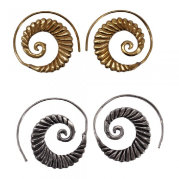 NE-20 Brass Ear Rings