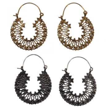 NE-28 Brass Ear Rings