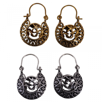 NE-38 Brass Ear Rings