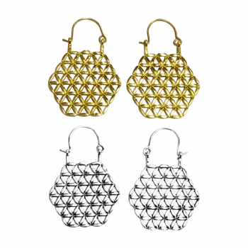 NE-5 Brass Ear Rings