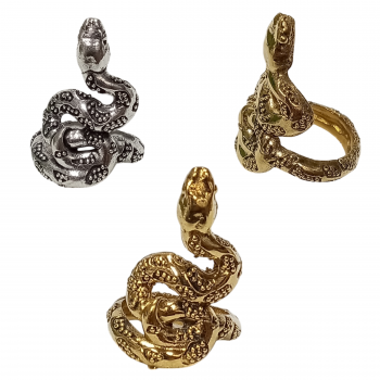 NPR-36 Brass Snake Finger Ring