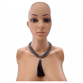 GSMALA-26 Hematite Wrist Mala