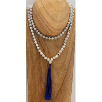 GSMALA-20 Rainbow Moon Stone Prayer Beads
