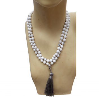 GSMALA-25 Howlite Mala
