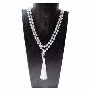 GSMALA-28 Clear Quartz Mala