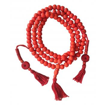 Mala-14 Bone colored Mala 8mm