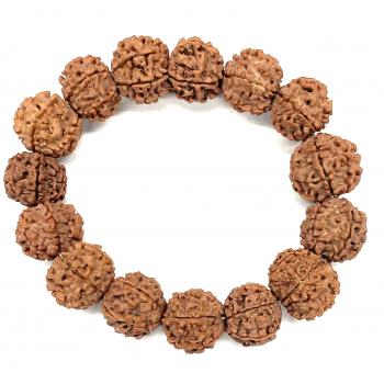 RB-113 Five Facets XL Rudraksha Bracelets