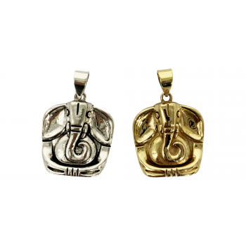 KIJP-33 Brass Ganesh Pendents